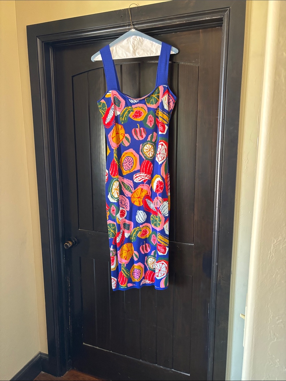 FARM Rio Colorful Salad Knit Dress